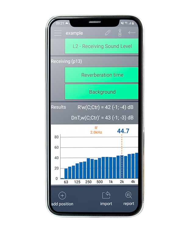 Building Acoustics Assistant App