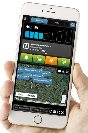 SvanNET – cloud service for environmental monitoring