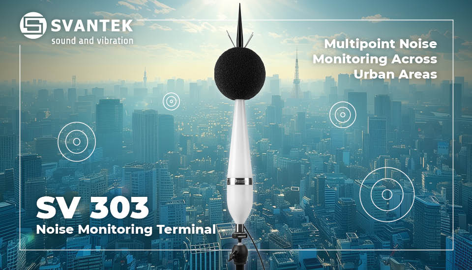 Transform urban noise management with the SV 303