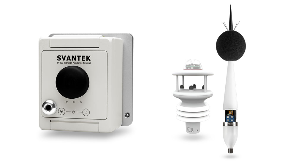 Combine vibration, noise, dust, and weather in one system